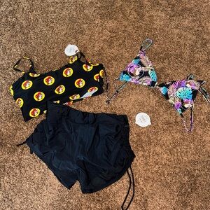 BUC-EE’s Swimsuits. Bottoms are XL and tops are L.